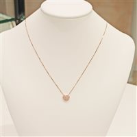 Collana Vidali Gioielli Donna in Oro rosa Zircone COOR-5-34 - COOR-5-34